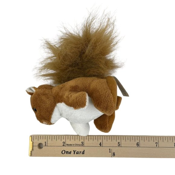 Mary Meyer Squirrel Finger Puppet Brown 5" Plush Stuffed Animal Toy - Picture 5 of 6